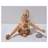 German Porcelain Half Doll