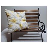Childs Bench w/Pillow