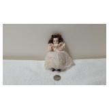 MCM Porceilan Bisque Miniature Doll