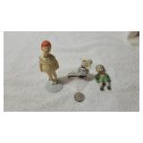 Miniature Bisque or Porceilan Figurines (Germany)