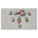 Vintage Toy Watch Set