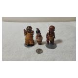 Native American Style Miniature Dolls