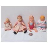 Vtg Celluloid & Composition Dolls