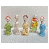 Vintage Bisque Nodder Dolls