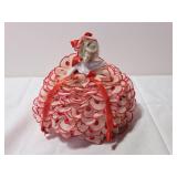 Vtg Porcelain Lace Figurine