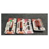 3) New Diablo Hole Saws & Adapter Nuts