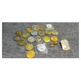 Small Collection of Tokens & Pins