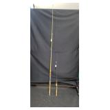 Vintage Metal Spin Cast Rod & Montague Jones Beach