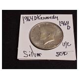 1964 Kennedy Silver Half Dollar