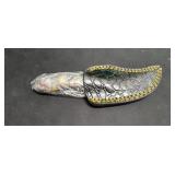 3' Damascus Knife with Sheath