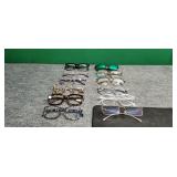 12) Pairs of Fashion Glasses