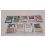 9)  Magic The Gathering Cards vintage cards