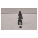 Mini Bronze figurine girl Statue by juan clara