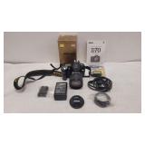 Nikon D70 Camera with nice lens works