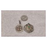 2) Vintage Pendant -  bulgari Sterling silver
