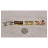 4) Pair of Fashion Cuff Links