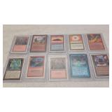 10)  Magic The Gathering Cards vintage card