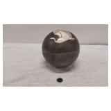 1980s-90s Raku Pottery Globe