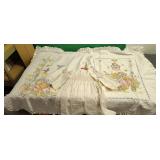 Two Baby Blankets 35'ï¿½40' and Little Dress