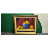 20'ï¿½16' Oil On Canvas Art - Signed