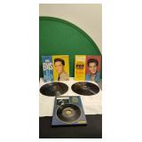 Two Vintage Elvis Records & 45 of Elvis