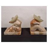 2) Vintage Mexican Bookends