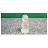 Cesare Toso Murano Glass Crystal Praying Girl
