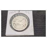 1928 S Walking Liberty Silver Half Dollar