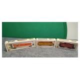 Three Train Cars HO Scale