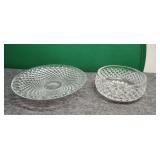 Crystal Bowl & Serving Plater