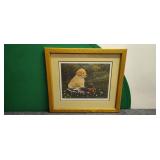 25 1/2'ï¿½21 1/2' Signed Wall Art - Yellow Dog