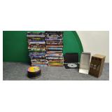Over 60 DVD's Movies, VHS - Star Wars in VHS