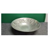 Large Wilton Co. Metal Fruit Bowl