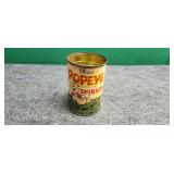 Vintage Popeye Spinach Can