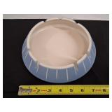 Porcelain Ashtray 8' Round Made in U.S.A.