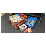 Two Crates of Garage Items