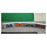 4) Train Cars HO Scale