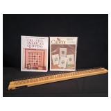 Quiltting Book, Cross Stich Kit, Kinniting Board