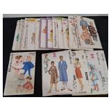 12) Simplicity 4) McCalls & Butterick Patterns