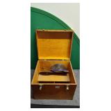 14'ï¿½12'ï¿½11' Wood Box with Contents