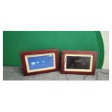 Two Sylvania 10' Photo Frames