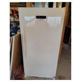 Upright freezer and contents