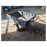 Plastic Cart on Wheels