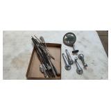 Vintage Wiper Blades, Door Handle, Window Rollers
