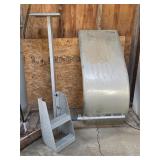 Scrap Aluminum (fender, small ladder)