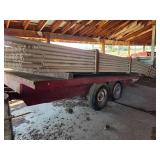 Tandem Axel Trailer (Conduit pipe not incuded)