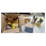 Box of Cat Filters and Other Items