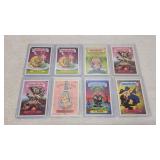 8)  Garbage Pail Kids Cards