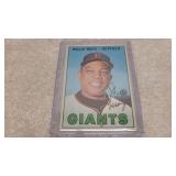Giants Willie Mays Baseball Card