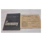 Pocket Guide To Germany & War Ration Book